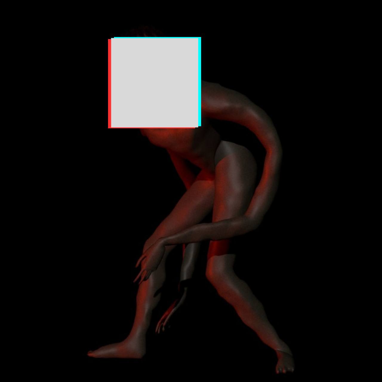 Stalker, a tall crouched entity with long arms